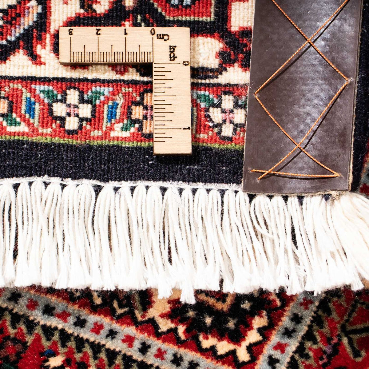 Runner Perser Rug - Bidjar - 202 x 76 cm - dark red