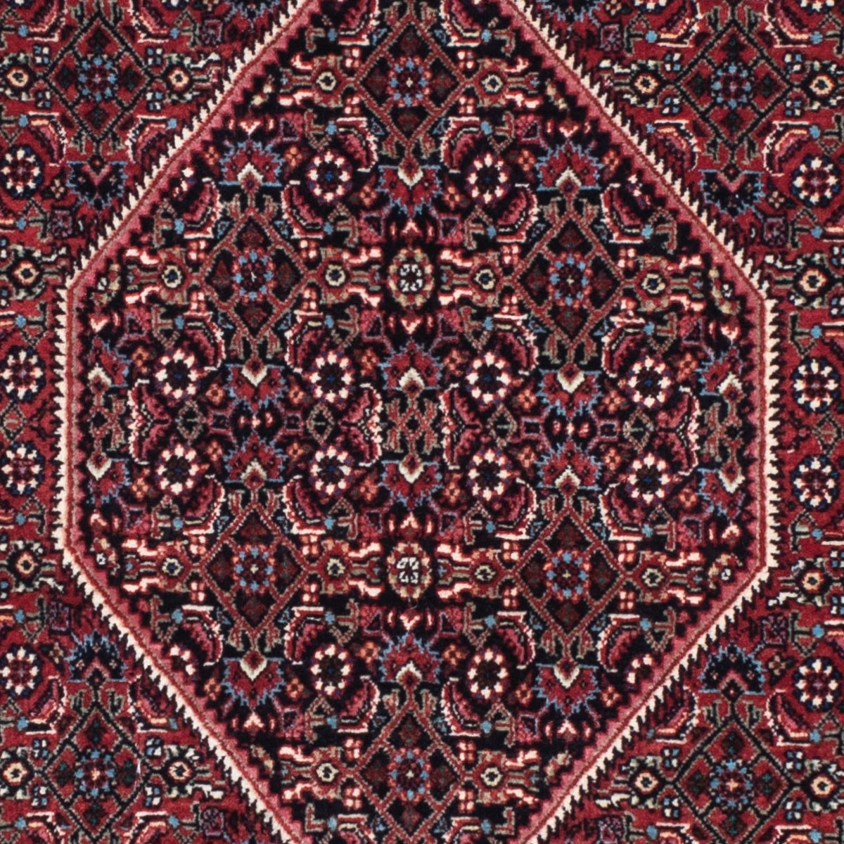 Runner Perser Rug - Bidjar - 213 x 74 cm - dark blue