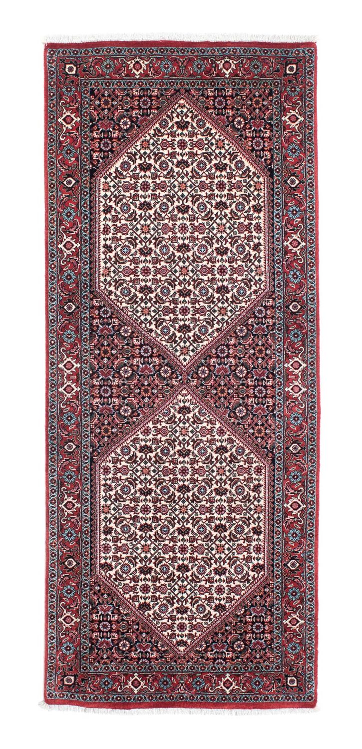 Runner Perser Rug - Bidjar - 194 x 73 cm - red