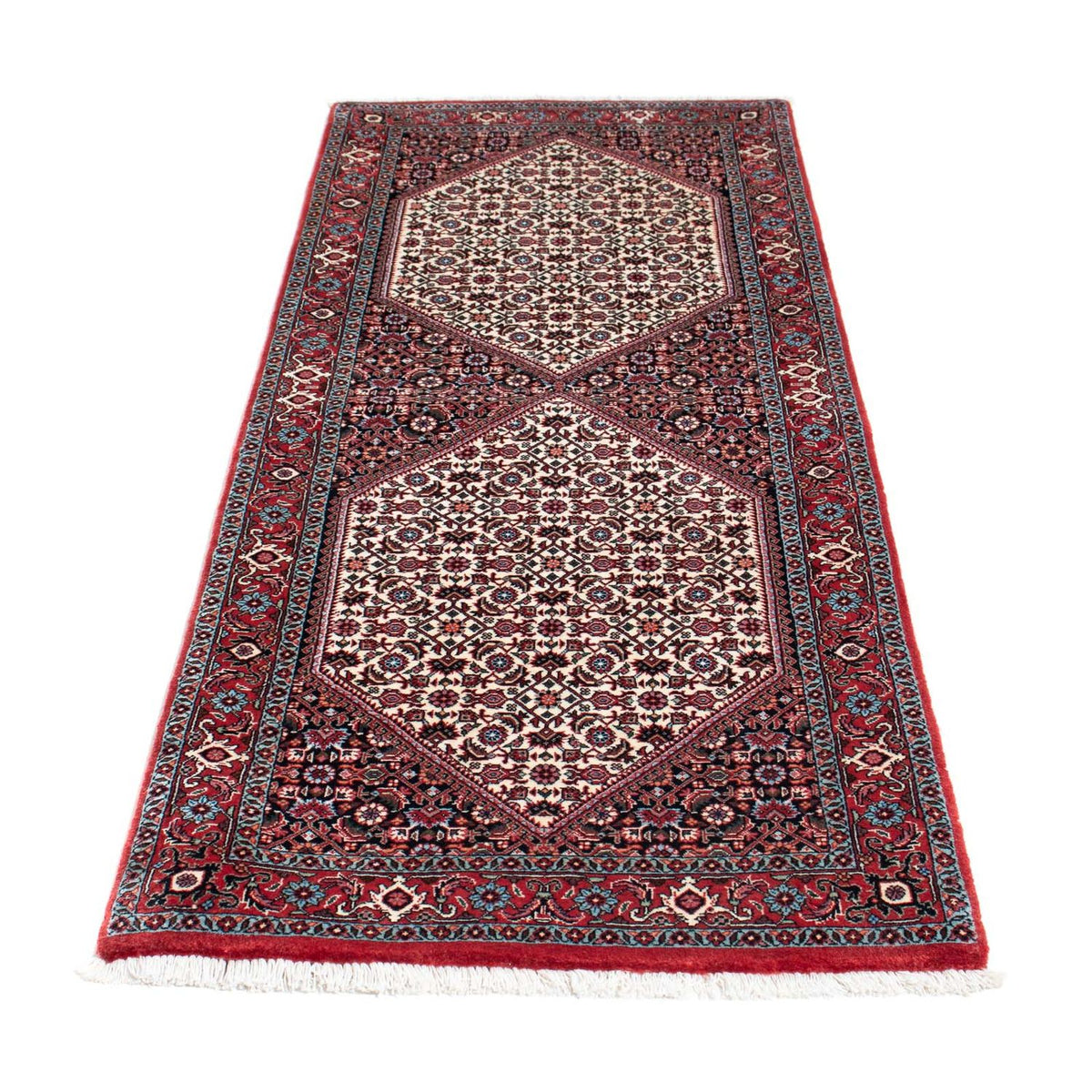Runner Perser Rug - Bidjar - 194 x 73 cm - red