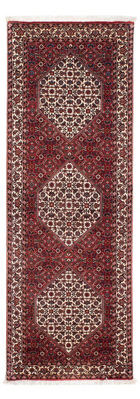Runner Perser Rug - Bidjar - 202 x 73 cm - dark red