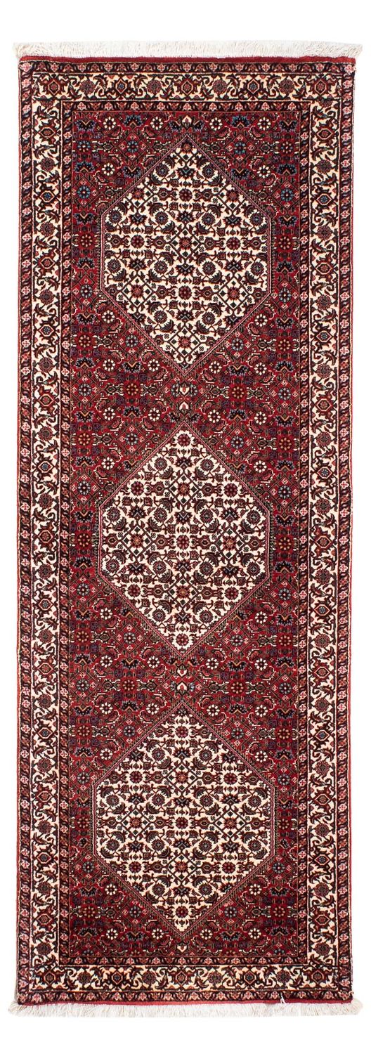 Runner Perser Rug - Bidjar - 202 x 73 cm - dark red