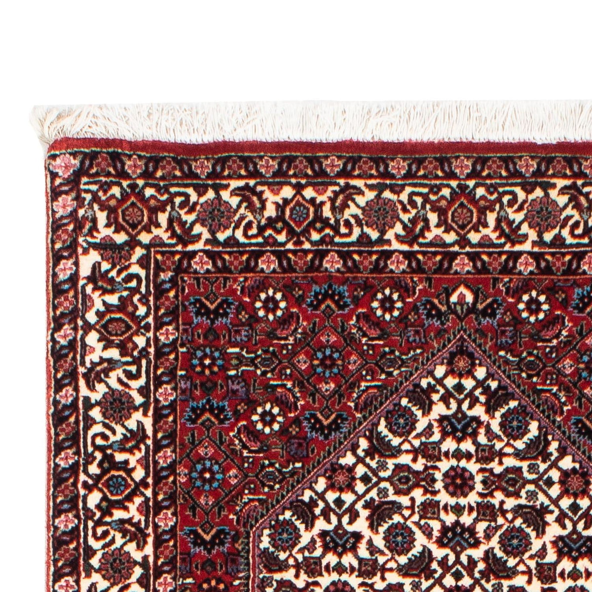 Runner Perser Rug - Bidjar - 202 x 73 cm - dark red