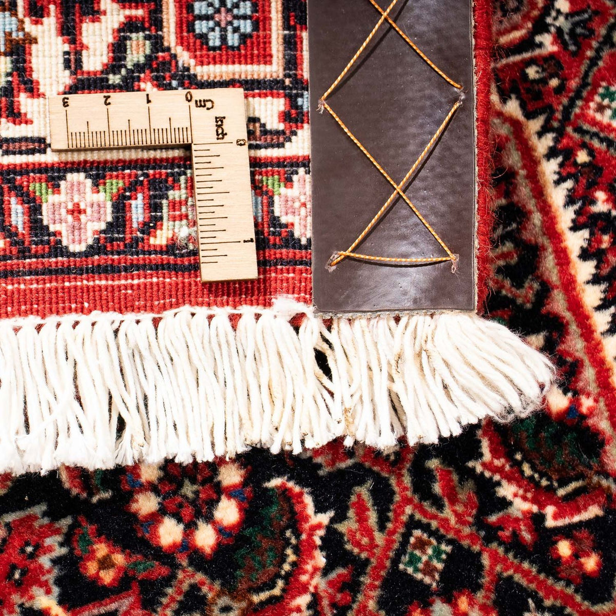 Runner Perser Rug - Bidjar - 203 x 73 cm - dark red