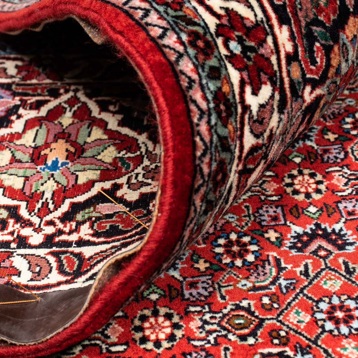 Perser Rug - Bidjar - 392 x 299 cm - dark red