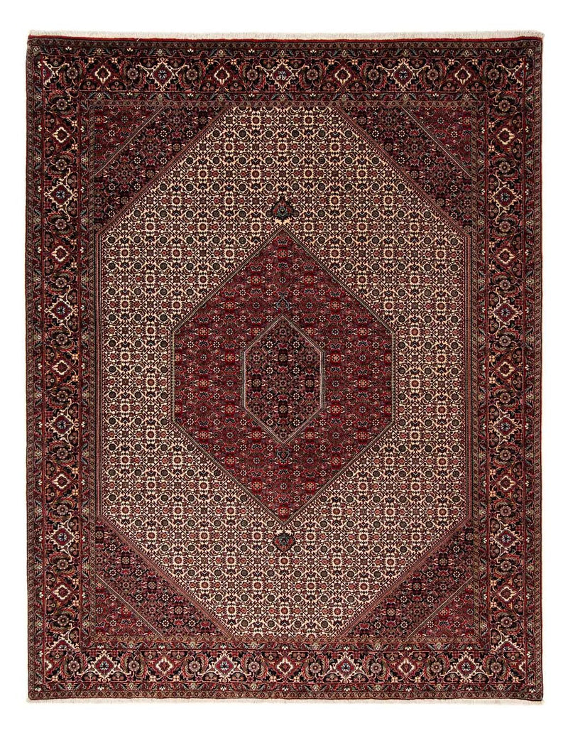 Perser Rug - Bidjar - 262 x 205 cm - dark red