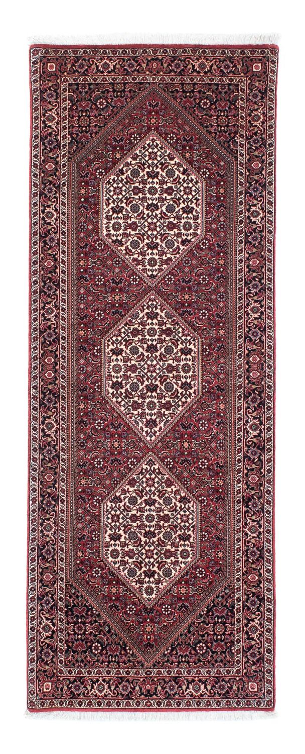 Runner Perser Rug - Bidjar - 207 x 75 cm - red