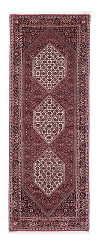 Runner Perser Rug - Bidjar - 207 x 75 cm - red
