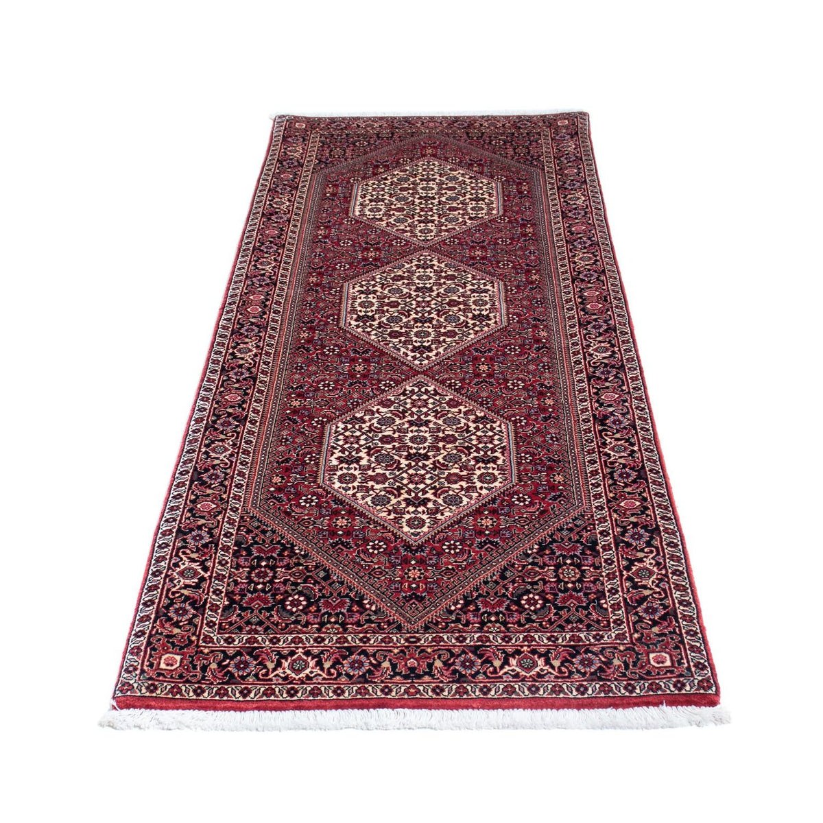 Runner Perser Rug - Bidjar - 207 x 75 cm - red