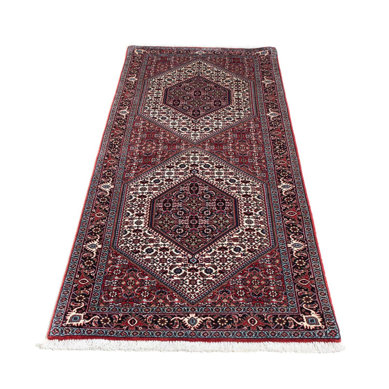Runner Perser Rug - Bidjar - 201 x 74 cm - red