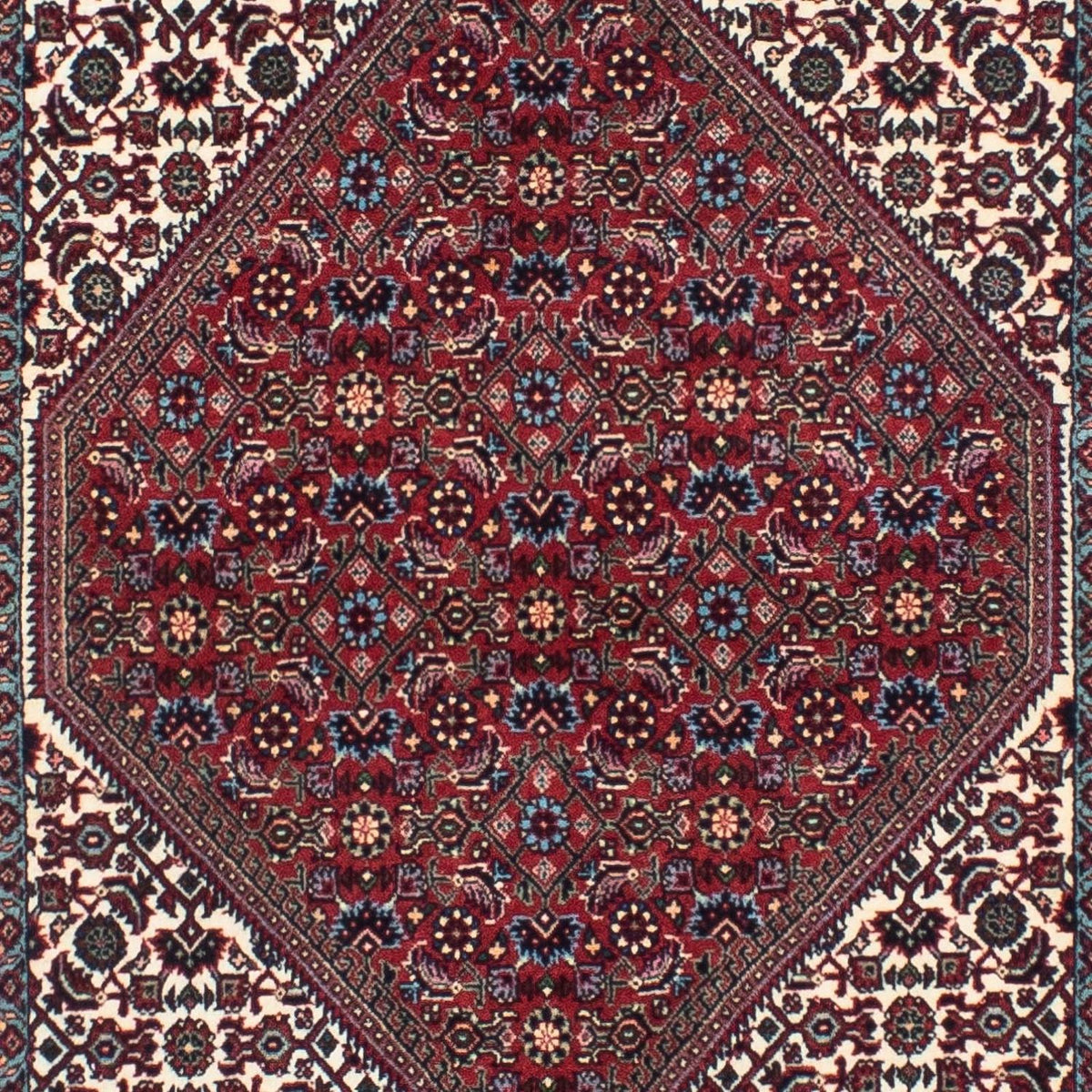 Runner Perser Rug - Bidjar - 290 x 83 cm - red