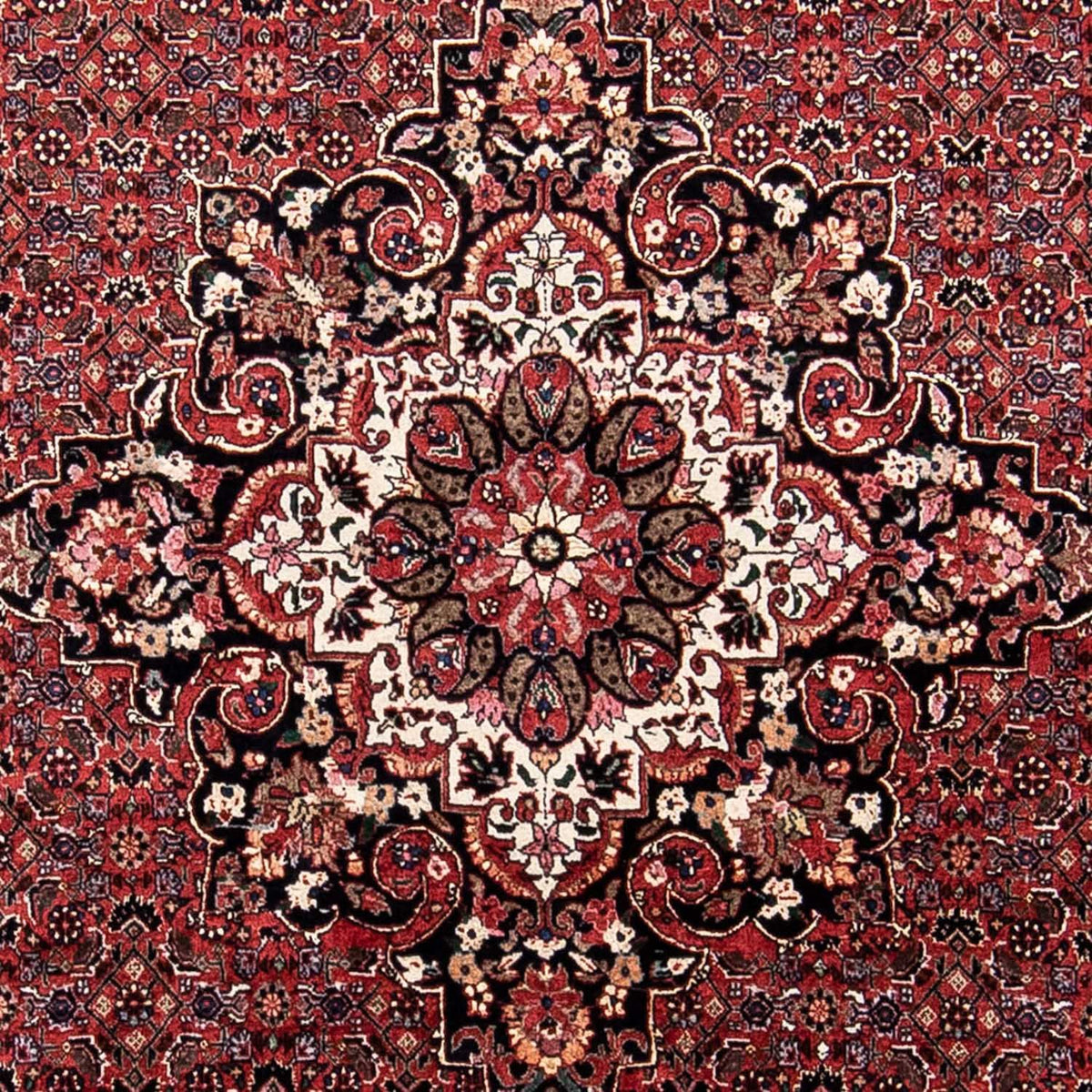 Perser Rug - Bidjar - 230 x 175 cm - dark red
