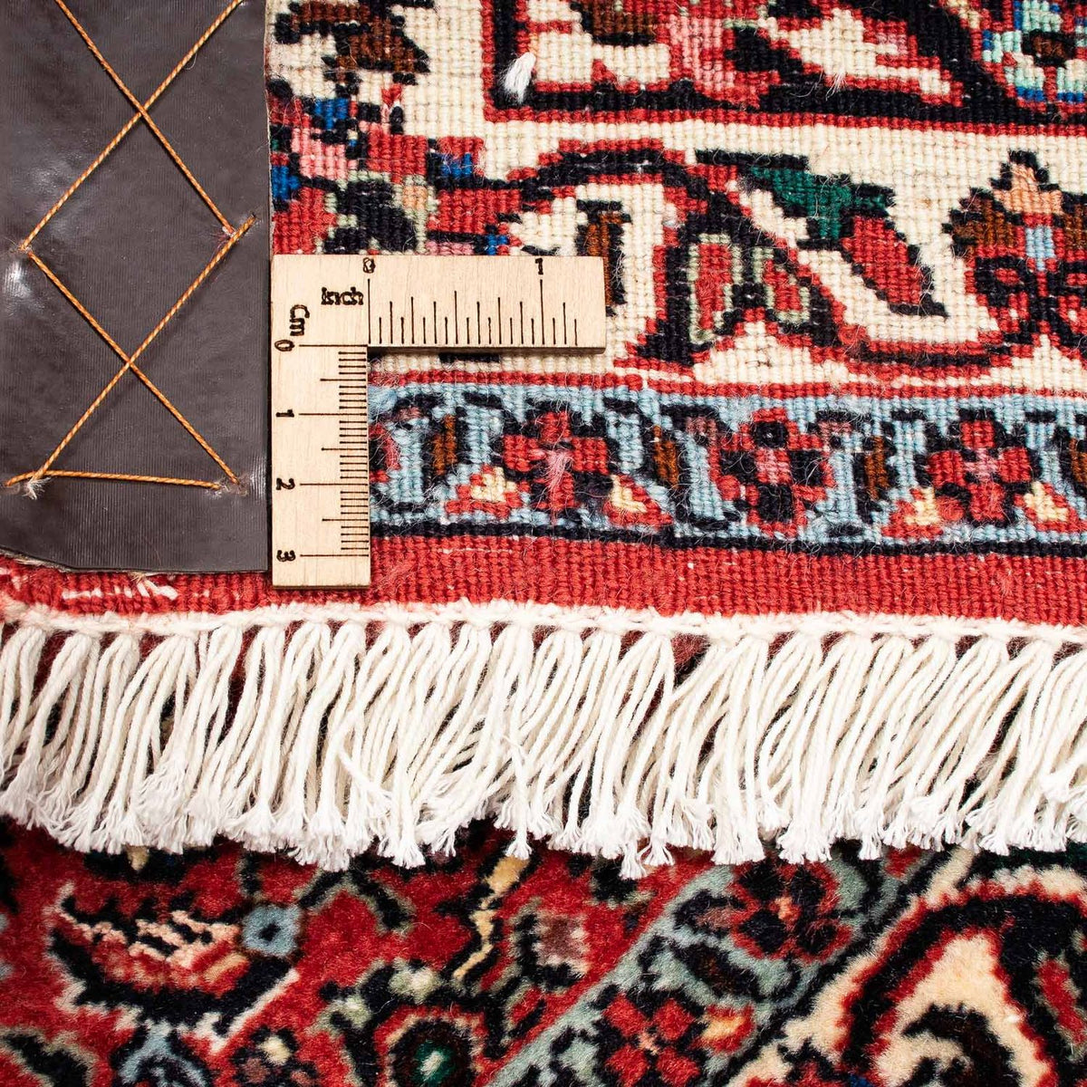 Perser Rug - Bidjar - 246 x 200 cm - dark red