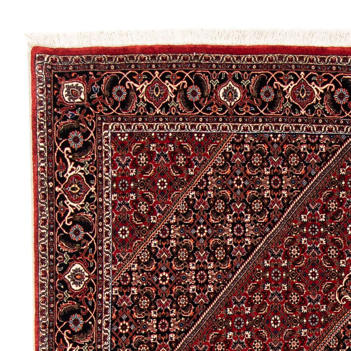 Perser Rug - Bidjar - 238 x 165 cm - dark red