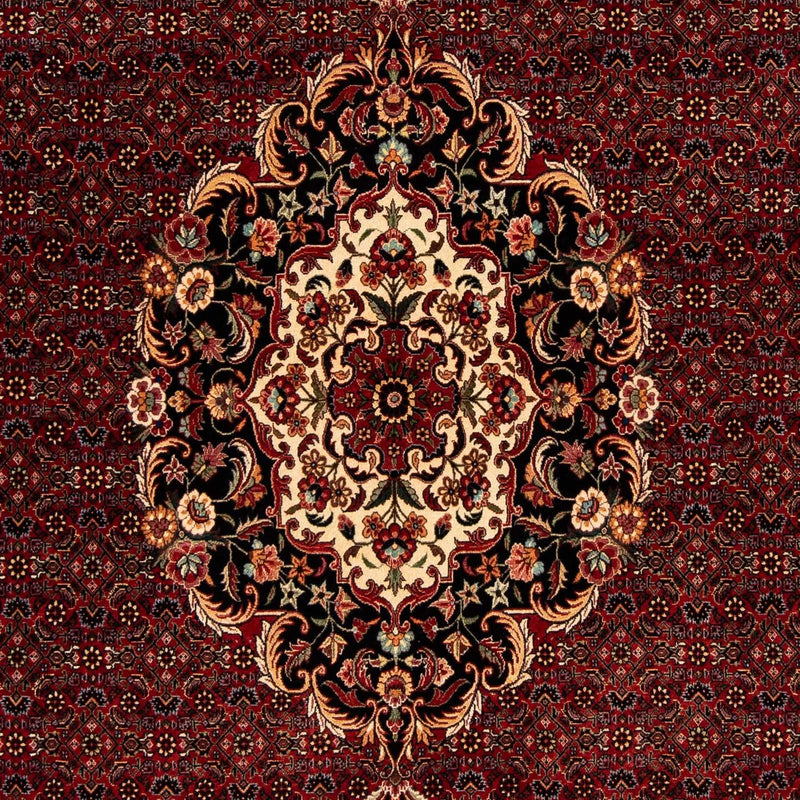 Perser Rug - Bidjar - 257 x 203 cm - dark red