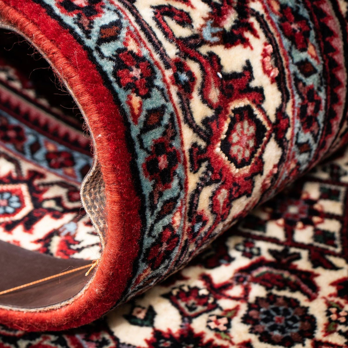 Runner Perser Rug - Bidjar - 210 x 73 cm - dark red