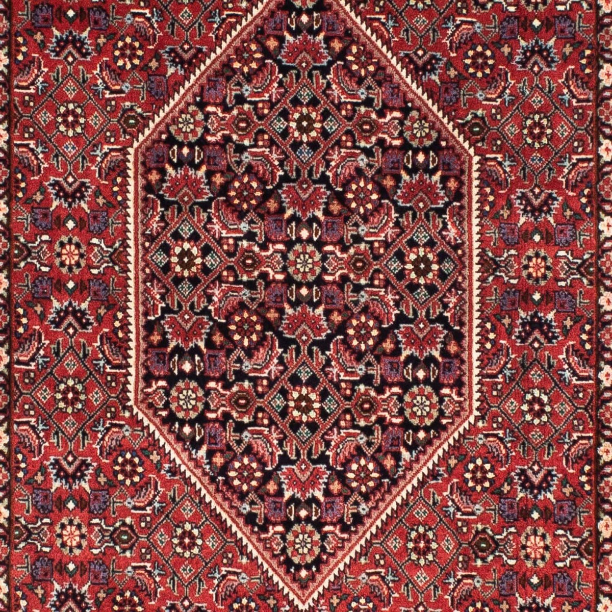 Runner Perser Rug - Bidjar - 200 x 74 cm - dark red