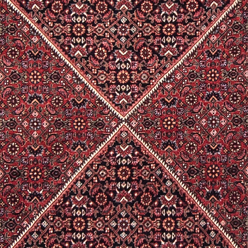 Runner Perser Rug - Bidjar - 350 x 83 cm - dark red