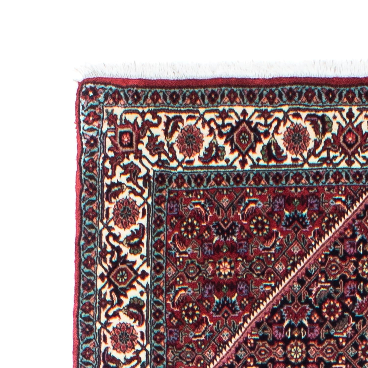 Runner Perser Rug - Bidjar - 291 x 84 cm - dark red
