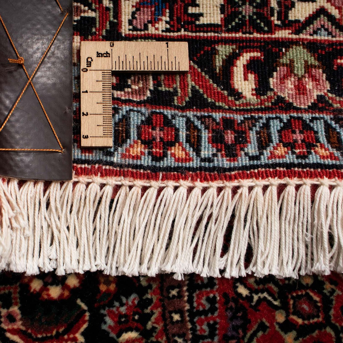 Perser Rug - Bidjar - 251 x 202 cm - dark red