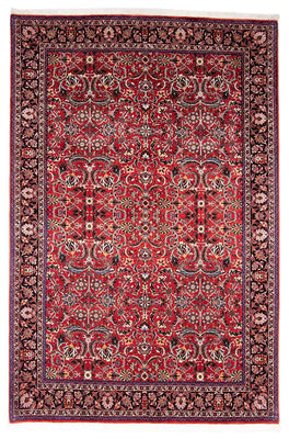 Perser Rug - Bidjar - 242 x 175 cm - dark red
