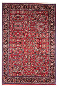 Perser Rug - Bidjar - 242 x 175 cm - dark red