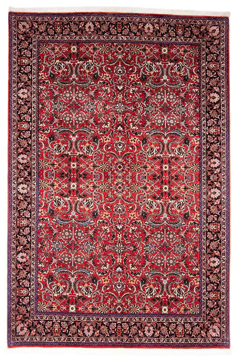 Perser Rug - Bidjar - 242 x 175 cm - dark red