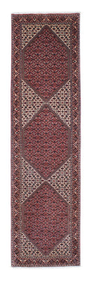 Runner Perser Rug - Bidjar - 317 x 88 cm - light red