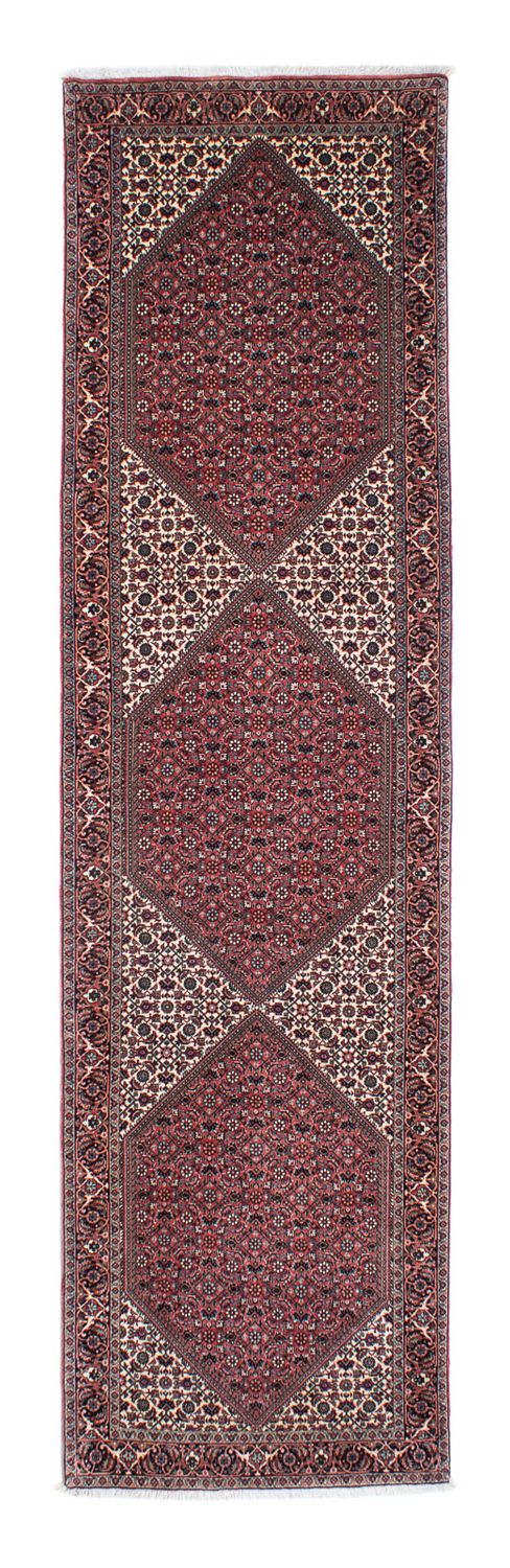 Runner Perser Rug - Bidjar - 317 x 88 cm - light red