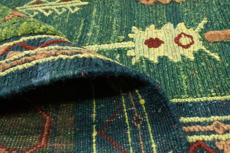 Kelim Rug - Oriental - 205 x 147 cm - green