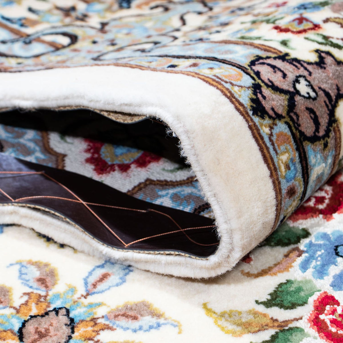 Perser Rug - Ghom - 207 x 137 cm - beige