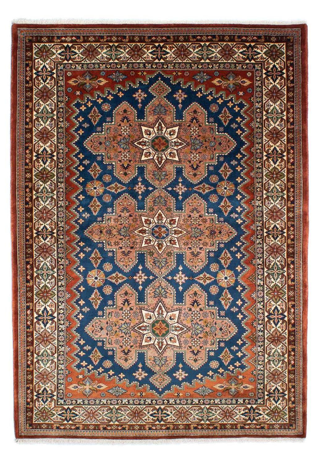 Gabbeh Rug - Kashkuli Perser - 242 x 173 cm - dark red