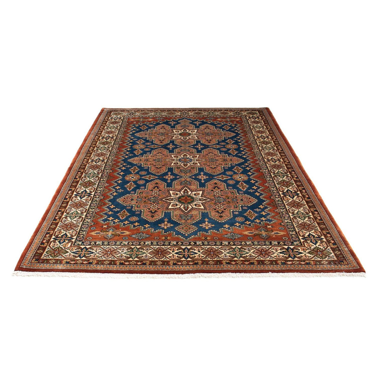 Gabbeh Rug - Kashkuli Perser - 242 x 173 cm - dark red