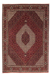 Perser Rug - Bidjar - 251 x 176 cm - dark red