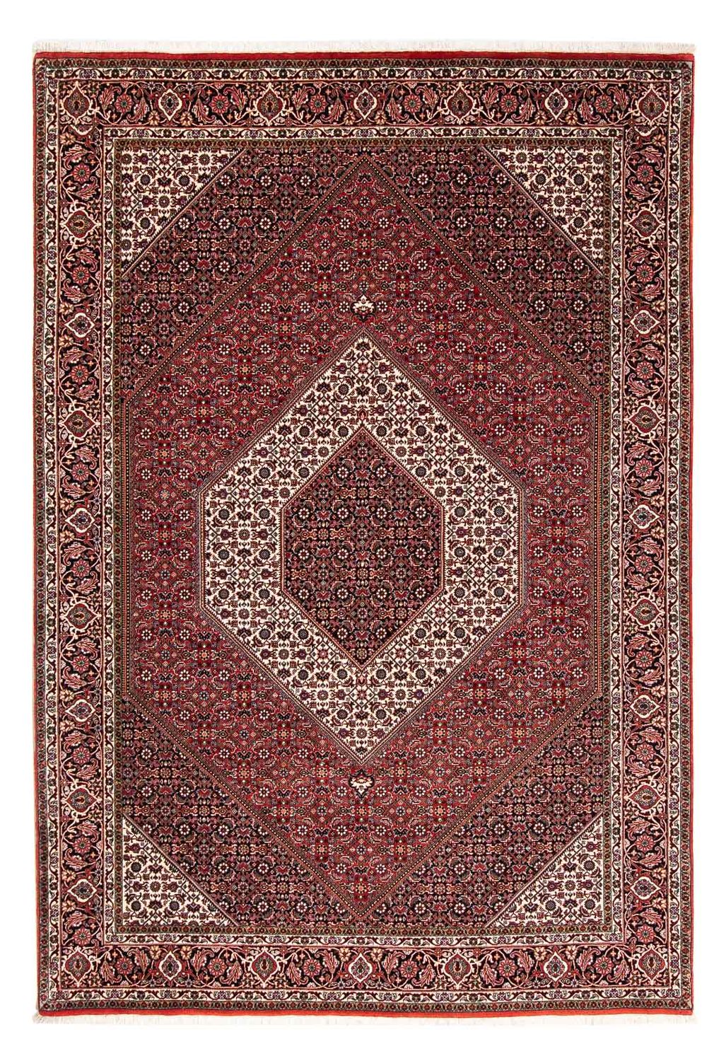 Perser Rug - Bidjar - 249 x 174 cm - dark red