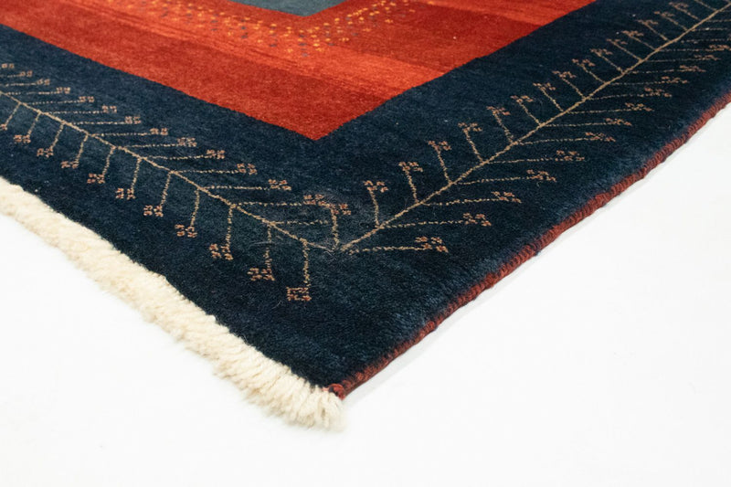 Gabbeh Rug - Loribaft Perser - 205 x 128 cm - red