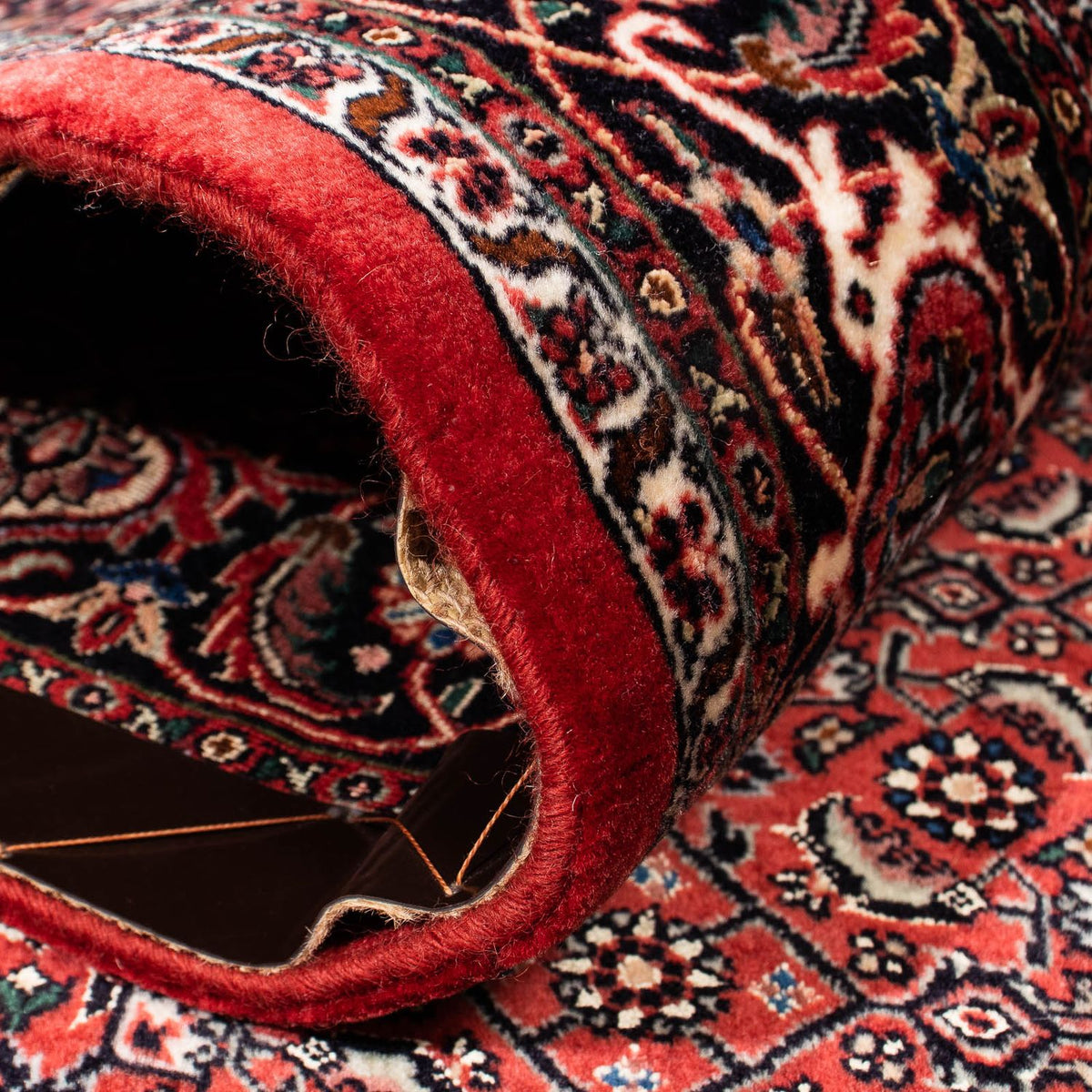 Perser Rug - Bidjar - 240 x 171 cm - dark red