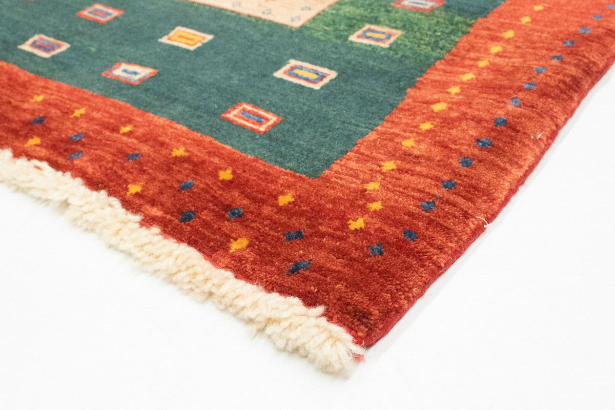 Gabbeh Rug - Loribaft Perser - 153 x 103 cm - gold