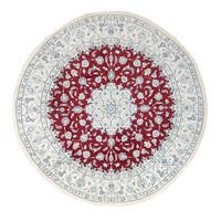 Perser Rug - Nain round  - 290 x 290 cm - dark red
