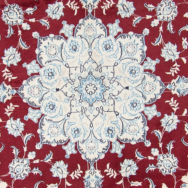 Perser Rug - Nain round  - 290 x 290 cm - dark red