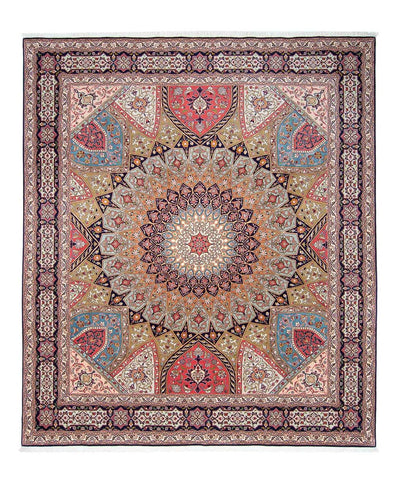 Tabriz - 50 Raj Rug 257x307cm - Persian Rugs