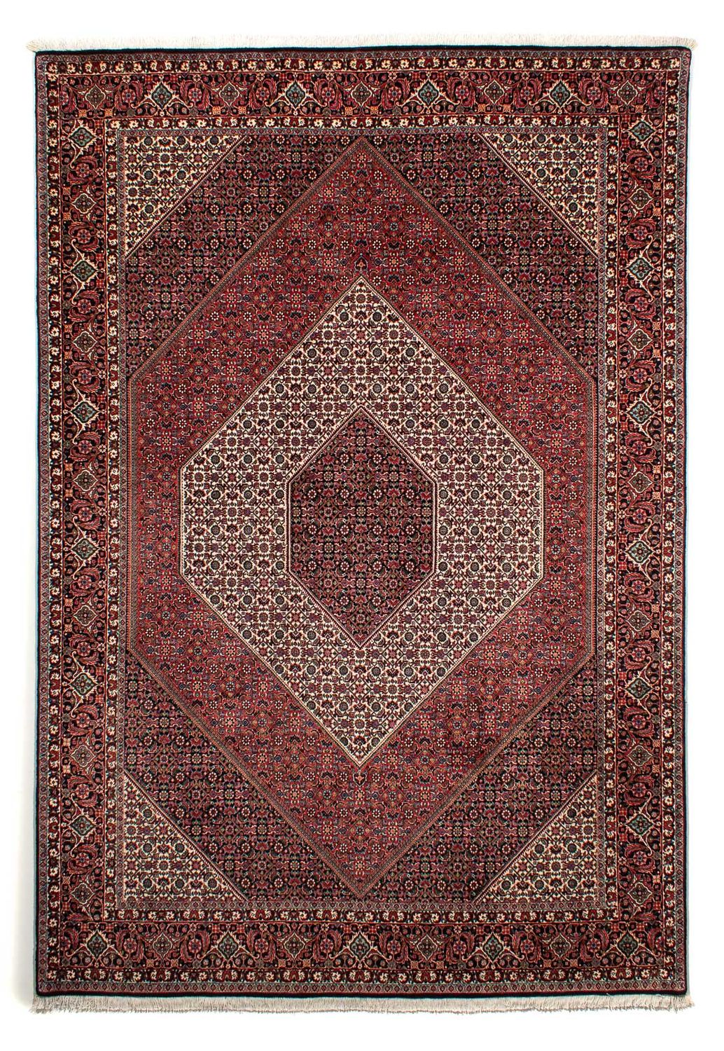 Perser Rug - Bidjar - 300 x 206 cm - dark red