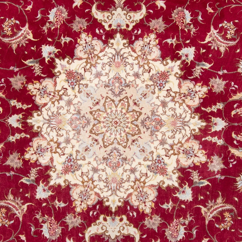 Perser Rug - Tabriz - Royal - 305 x 253 cm - dark red