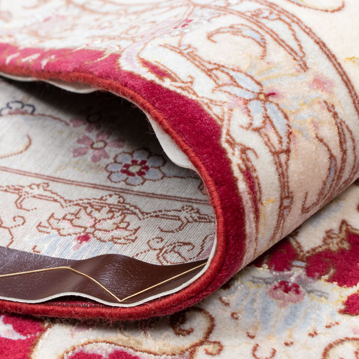 Perser Rug - Tabriz - Royal - 305 x 253 cm - dark red