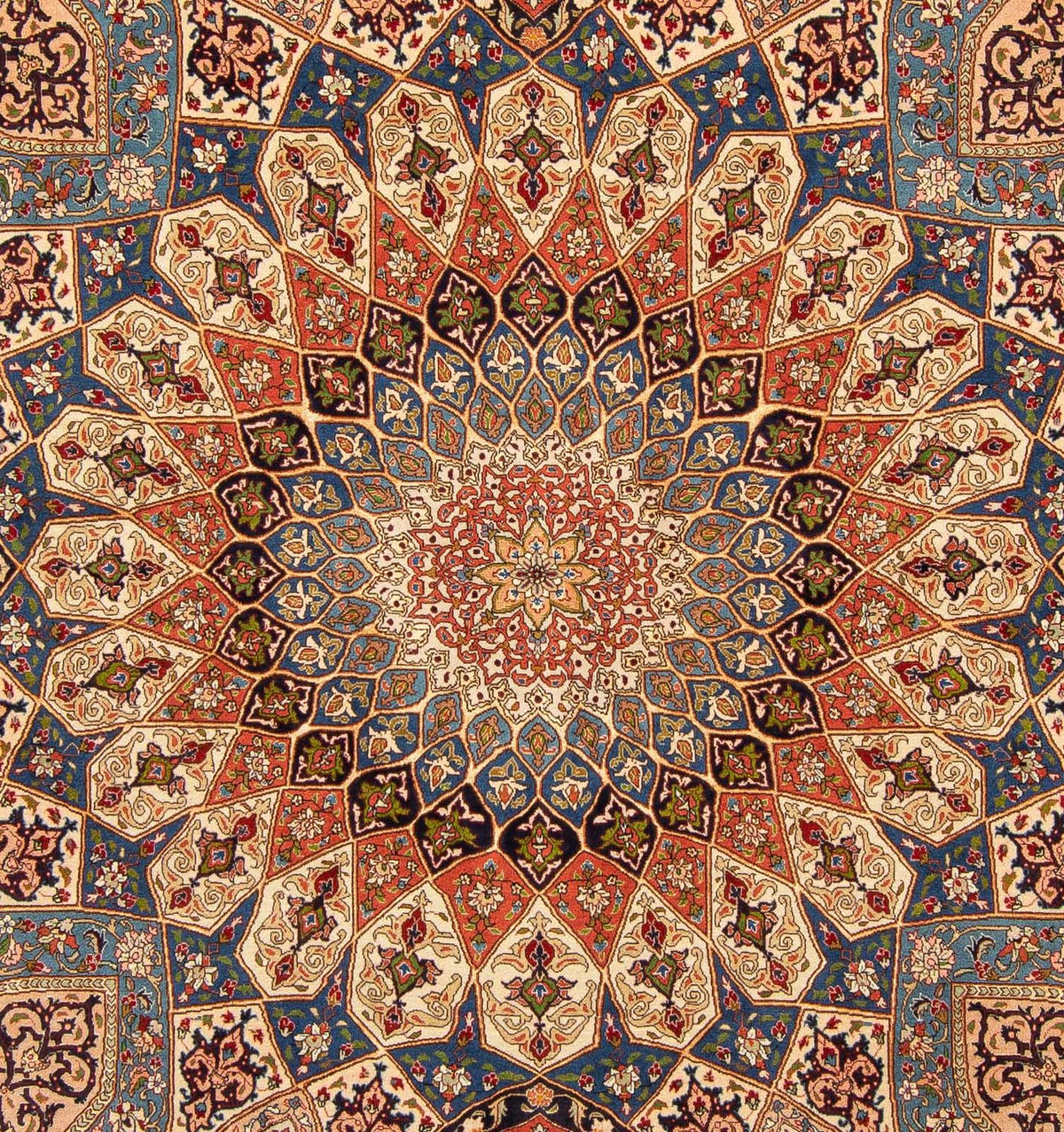 Perser Rug - Tabriz - Royal - 250 x 207 cm - light brown