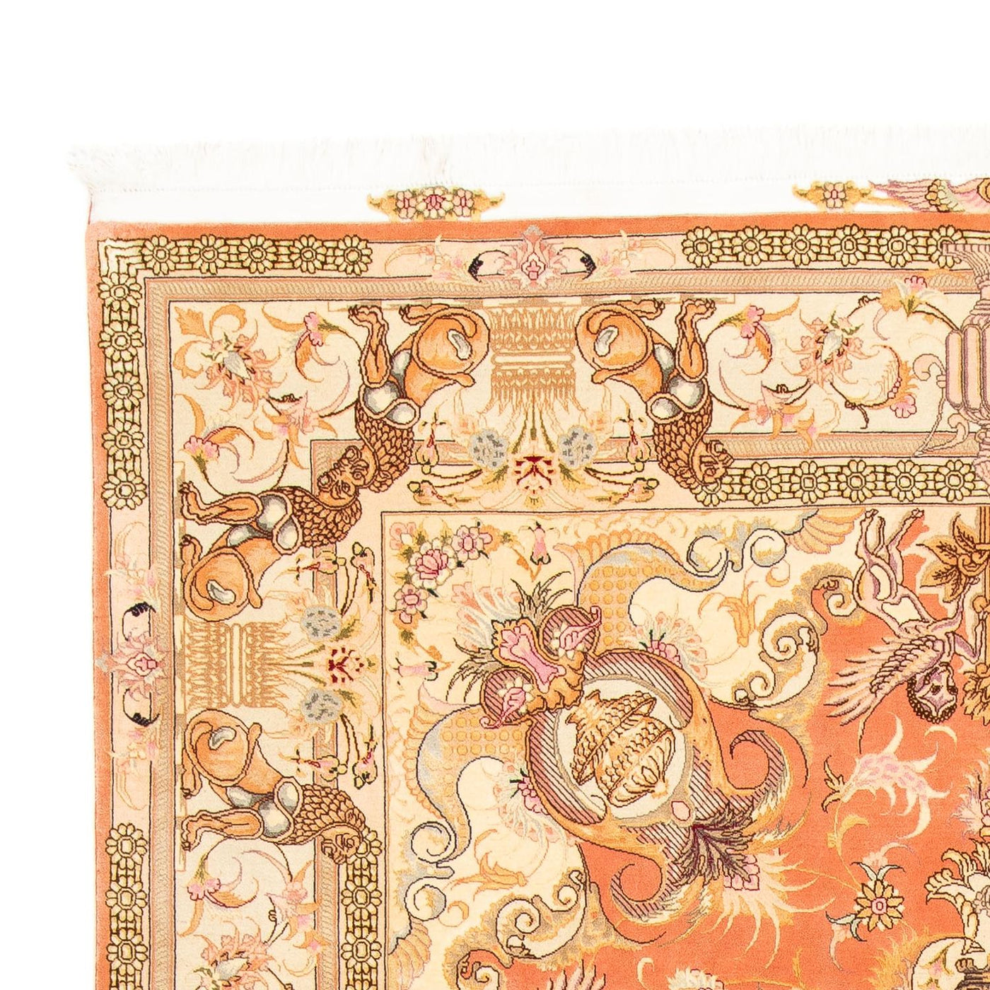 Tabriz - 50 Raj Rug 304x200cm - Persian Rugs