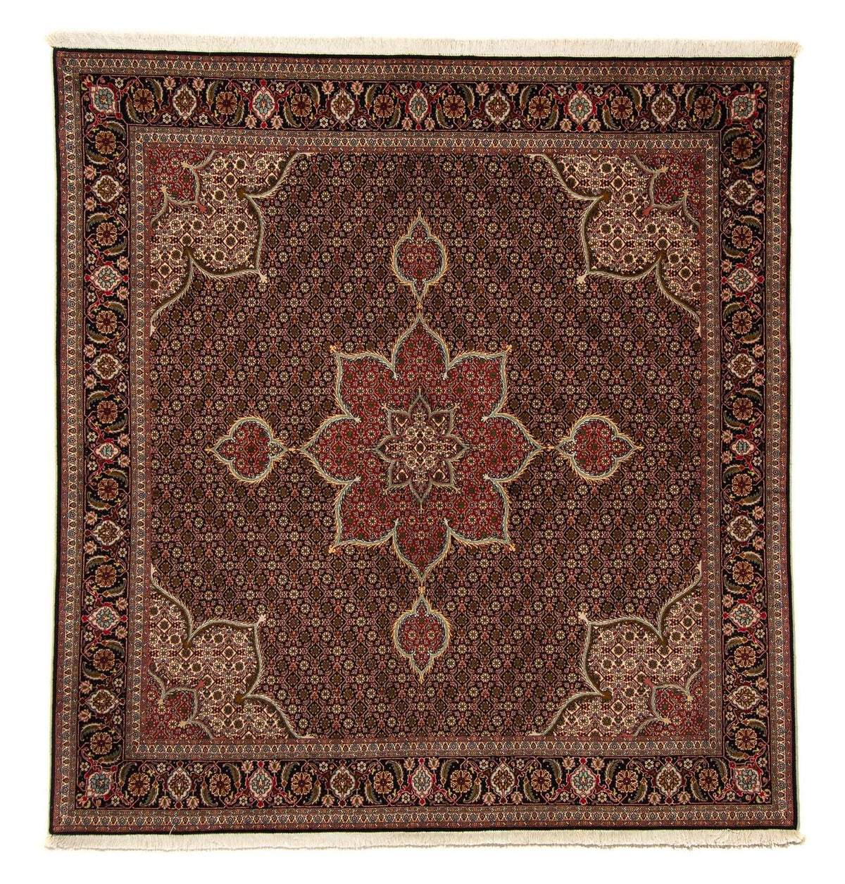 Perser Rug - Tabriz square  - 211 x 204 cm - multicolored