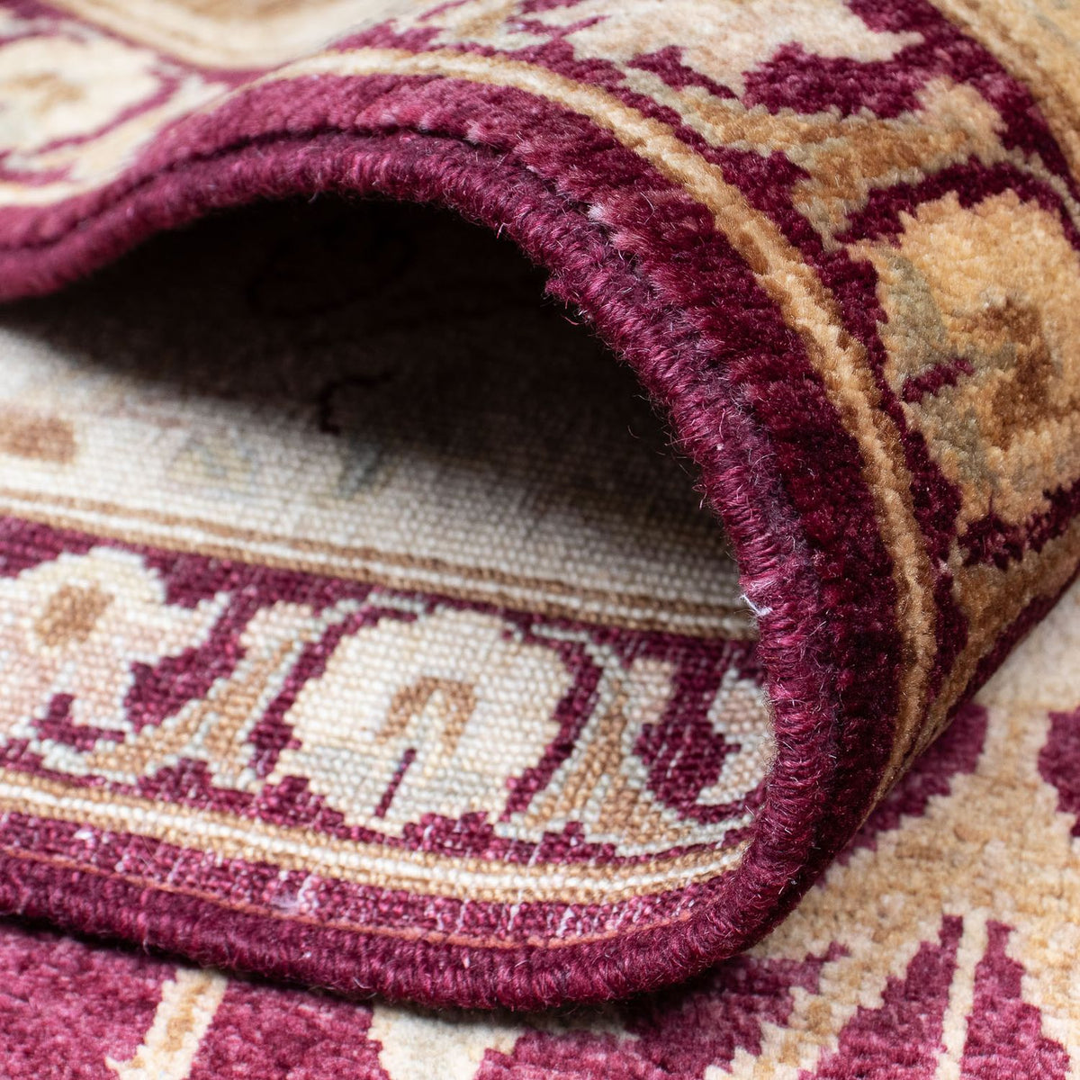 Ziegler Rug - 281 x 228 cm - dark red