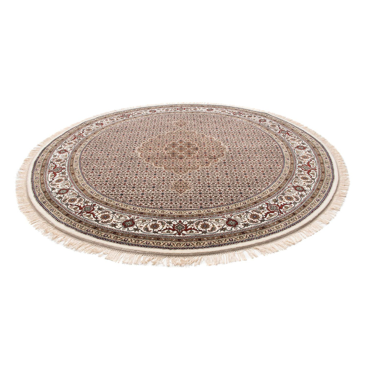 Perser Rug - Tabriz round  - 248 x 247 cm - beige