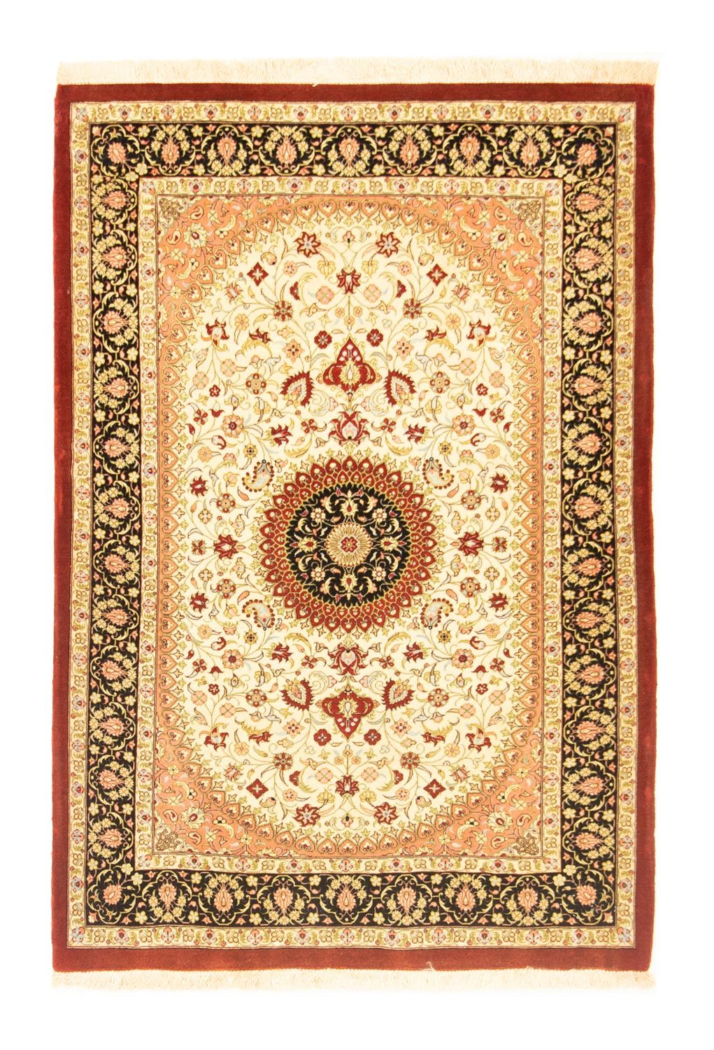 Perser Rug - Ghom - 154 x 107 cm - beige